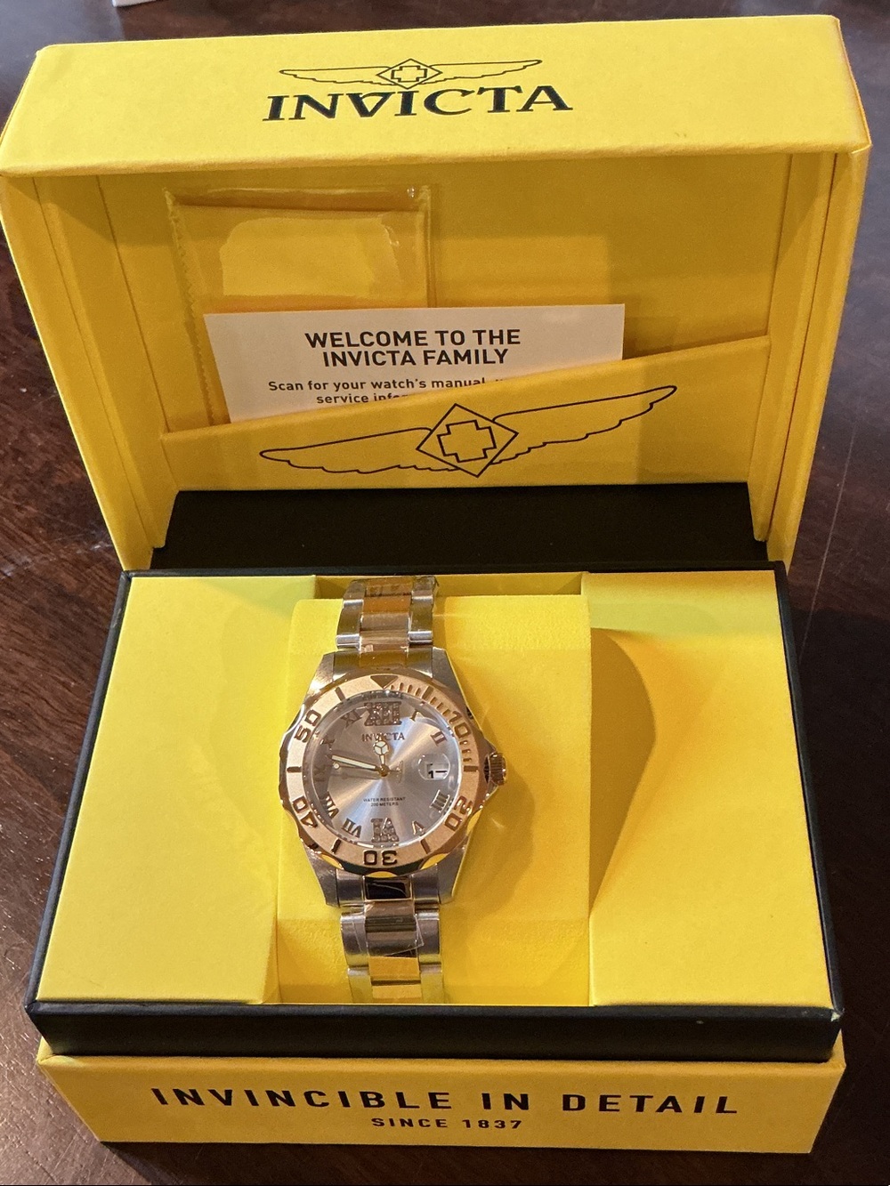 Invicta Pro Diver Brinevale Women’s Watch, Two-Tone Silver and Gold Watch 38 mm